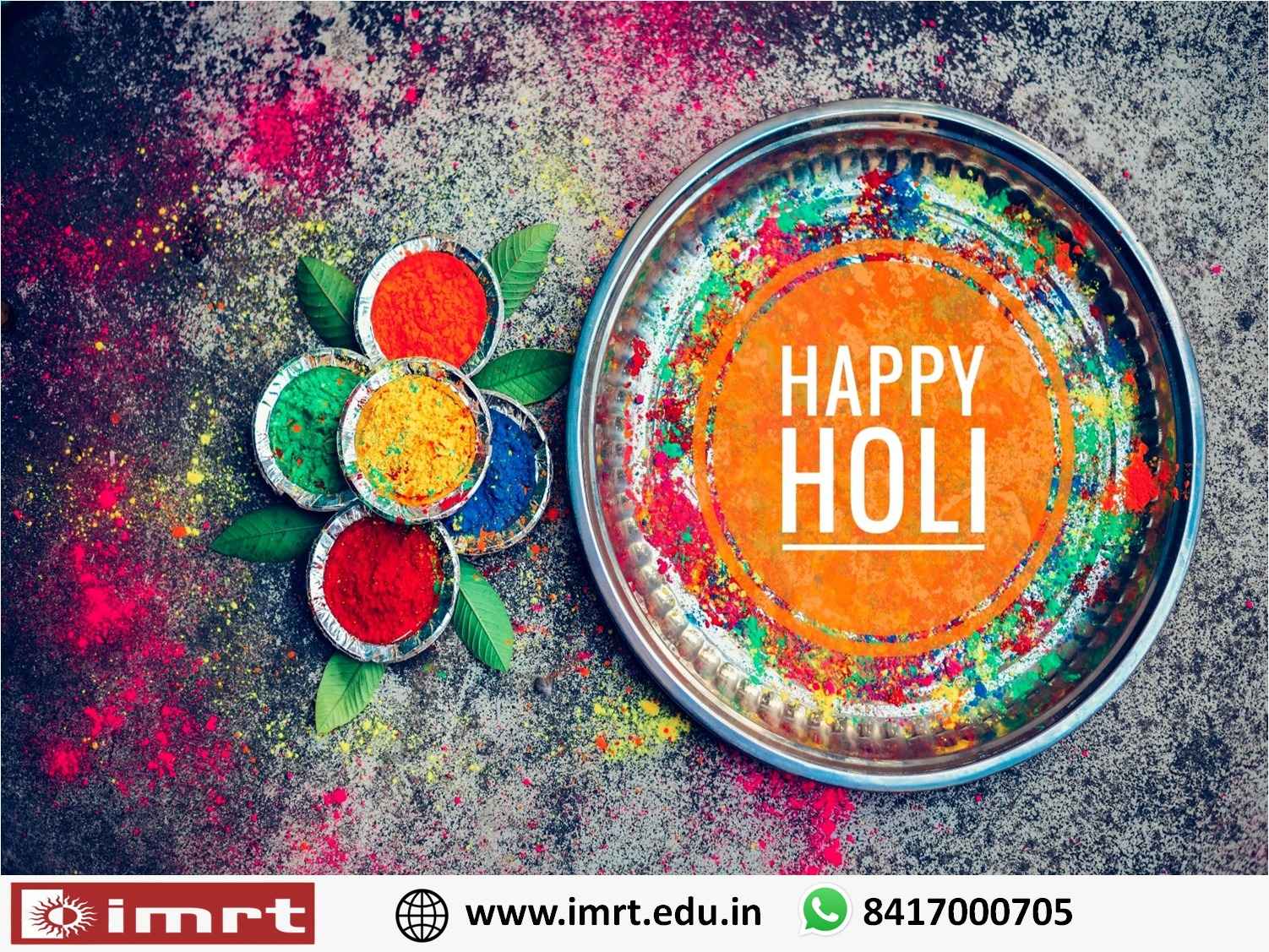 Wishing you a bright, balanced, and beautifully solved Holi.