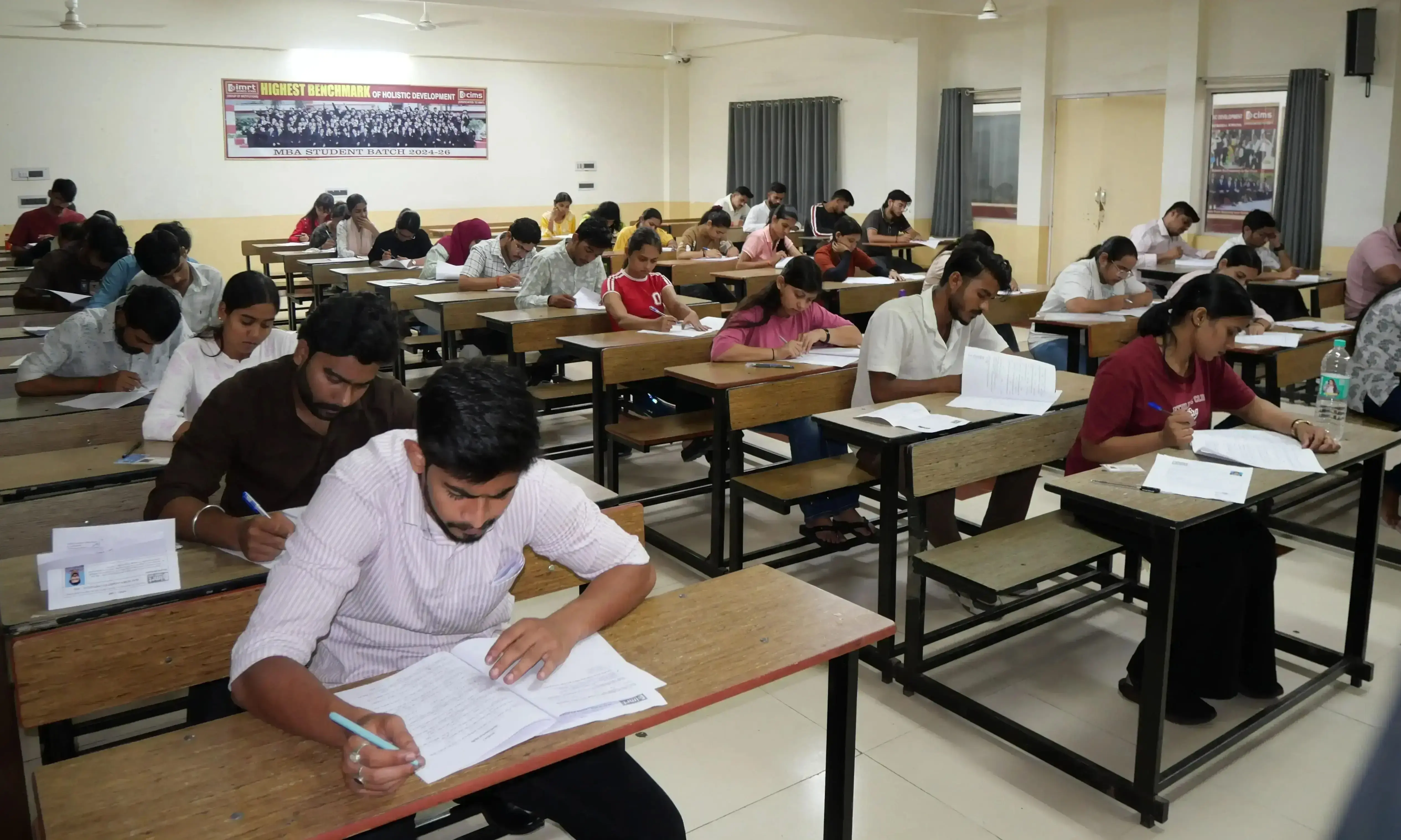 IMRT Business School Merit-Based Scholarship Test 2026: Over 250 Students Compete for Scholarships Worth 30+ Lakhs